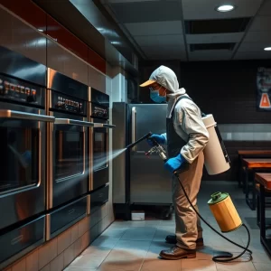 فرآیند سمپاشی حرفه ای