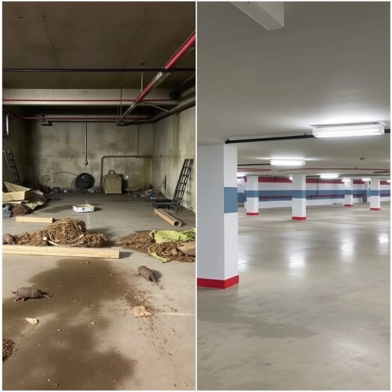 سمپاشی پارکینگ موش